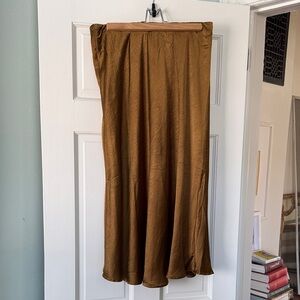 Elegant Brown Women's Skirt